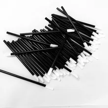 200 шт одноразовые кисточки для губ набор кистей губная помада палочки с кисточкой для туши Чистка для ресниц и бровей макияж инструмент кисти для губ портативный косметический