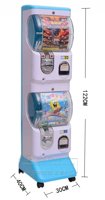 Good Price Token Coin Operated Amusement Arcade Game Machine Candy Ball 45mm 50mm 75mm Gashapon Capsule Toy Vending Machine