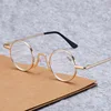 Japanese Classic Anti-blue Alloy Reading Glasses Women Round Anti-fatigue Presbyopic Glasses Blue Light Computer Grade Glasses 1