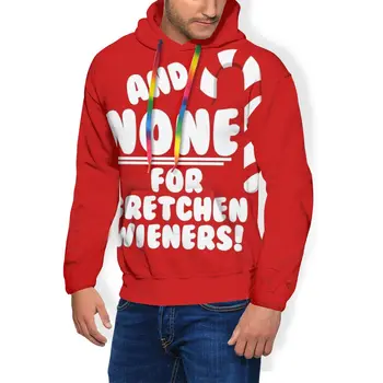 

Mean Girls Hoodie And NONE For Gretchen Wieners Hoodies Long Length Outdoor Pullover Hoodie Polyester Hoodies