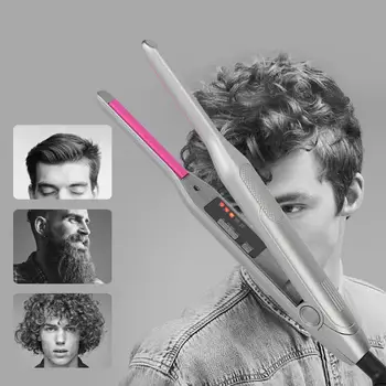 

Hairdressing Supplies Unisex Men Women Portable Mini Electric Hair Curler Hair Straightener Hair Styling Tool 100-240V Curly