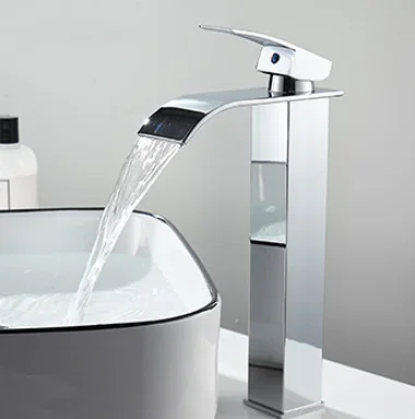 Rubinetto a cascata lavabo con piletta Open Space 3400 Gaboli Flli