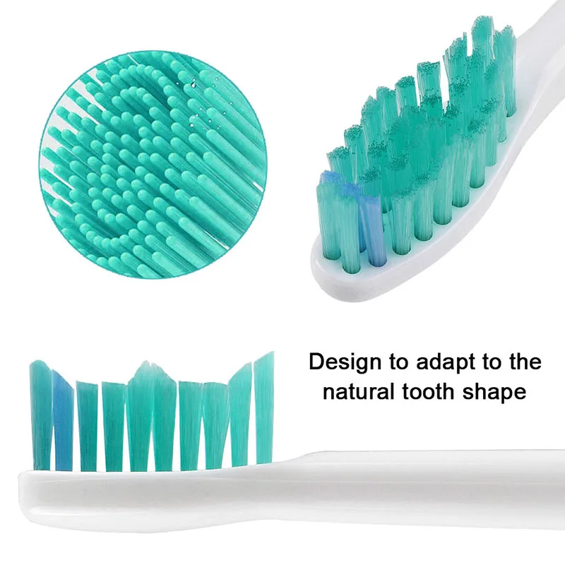 8 шт. HX6014 сменные насадки для Philips Sonicare pro результаты зубной щетки электрической