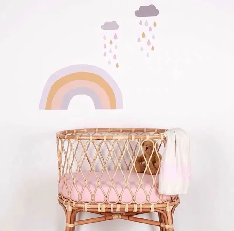 scandinavian baby bed