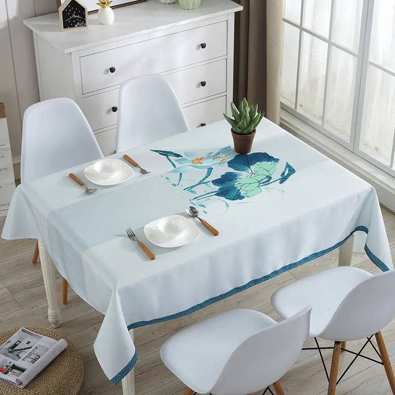 

Household Waterproof Tablecloth Dustproof Table Cloth Dust Cover Towel