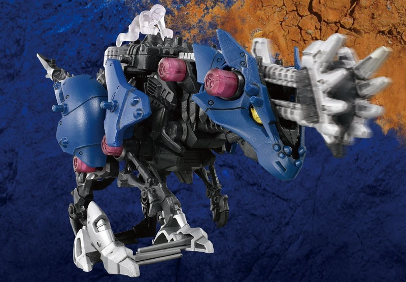 Трансформация TOMY Механический Зверь вздутая голова WILD ZOIDS ZW24 фигурка игрушки