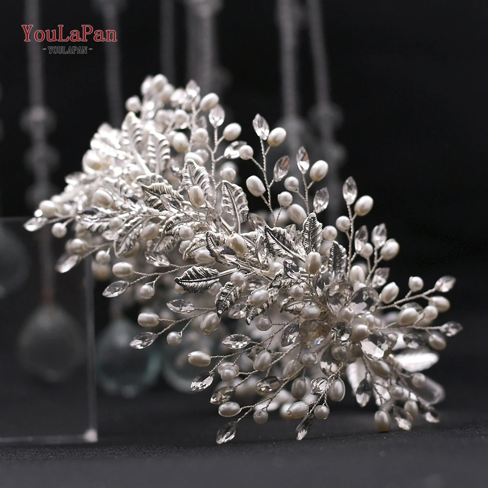 Bridal Headwear Hair Accessory Jewelry Accessories Hair Band Crown Golden Bridal Tiara and Crown
