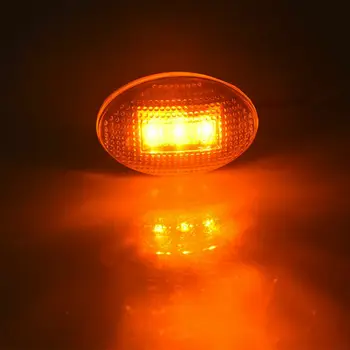 

LED Side Marker light Dually Bed Red+Yellow Waterproof 12V DC With Double-Sided Tape