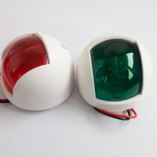 Морской катер навигации светильник 12V светодиодный правого Порты и разъёмы светильник из 2 предметов