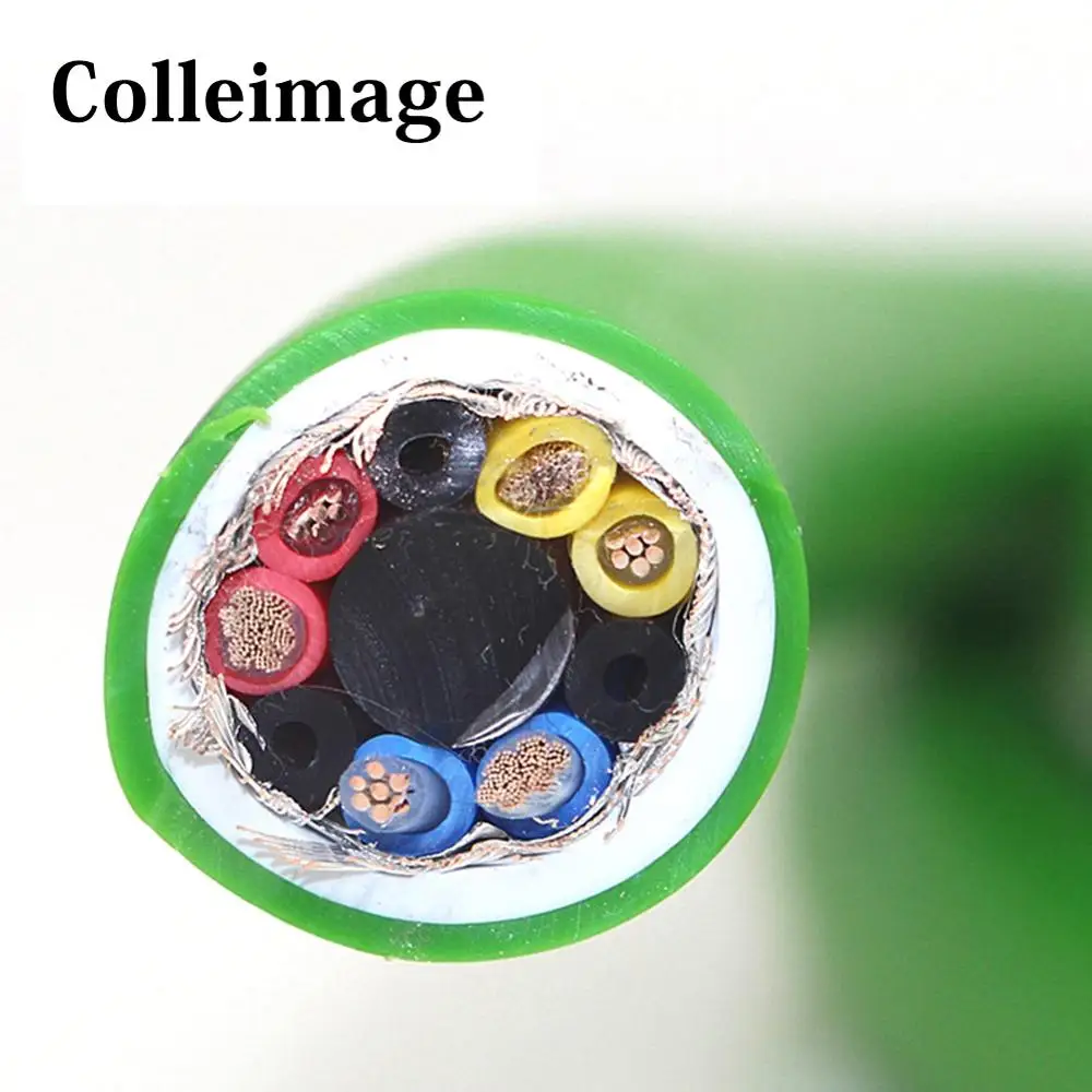 

Colleimage Hi-End 8N OCC Silver Plated 6 Cores Hifi Audio Amplifier Speaker Bulk Power Cable