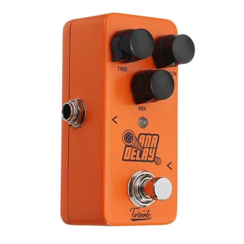 

Twinote Ana Delay Digital Delay Electric Guitar Effects with 800ms delay time Tap tempo function True bypass