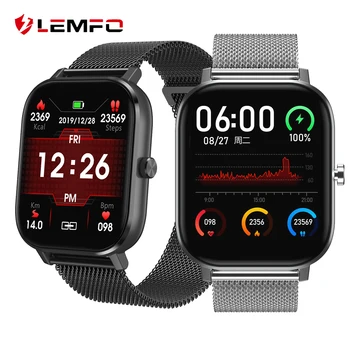 

LEMFO DT35 Smart Watch 2020 ECG SmartWatch Men Bluetooth Call 24-Hour Heart Rate Monitor For Android GTS Phone Watch Women