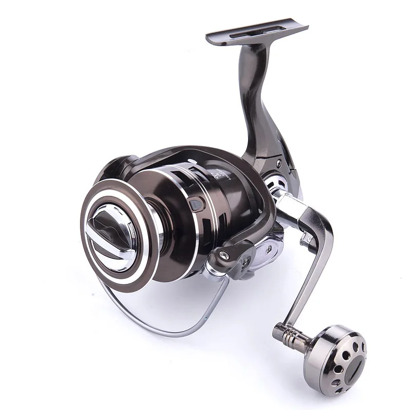 

12 1BB 5.2:1 Gear Ratio Fishing Reel Spinning Reel Distant Vessel Saltwater Telescopic Wheel Fishing Tackle Pesca 2000s-7000s