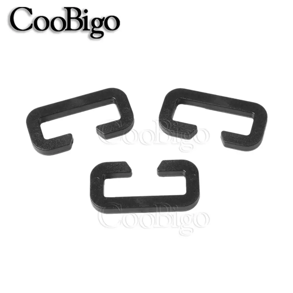 5 шт. Размер 3/4 &quot1&quot 1 1/4 &quot2&quot Looploc прямоугольное кольцо пластиковая застежка