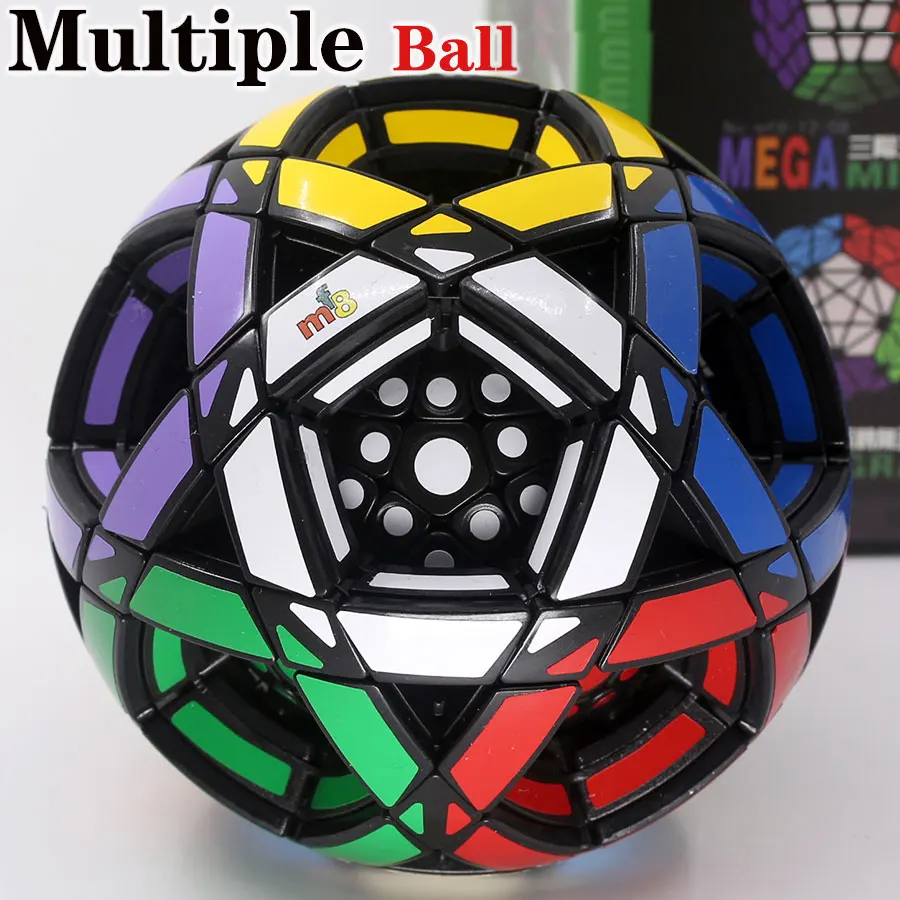 Magic cube puzzle mf8 Multiple Ball Duochong megaminxeds dodecahedron special shape twist wisdom toys game | Игрушки и хобби