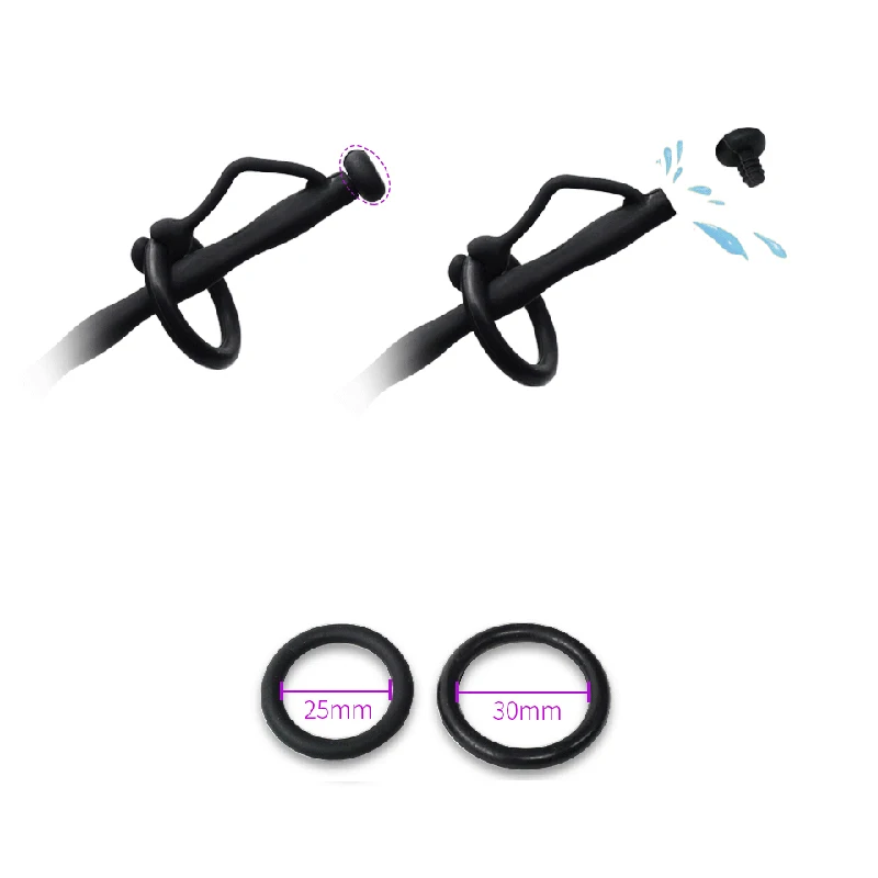 6/8.5/10mm Urethral Dilators Silicone Sound Dilator Male Penis Plug Urethra Catheter Stimulator Masturbator Sex Toy for Men