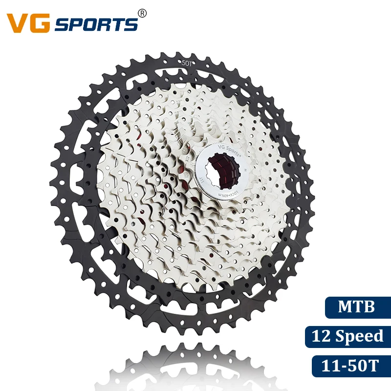 VG спортивный горный велосипед MTB 12 Скорость кассеты 12 Velocidade 12 S 50T велосипеда Запчасти Cassete свободного хода звездочки Сверхлегкий Shimano