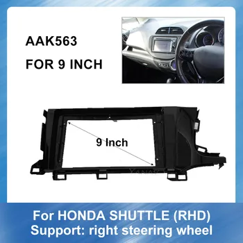 

2 Din Car Radio Fascia Frame Dash Panel For-Honda SHUTTLE Right Peptide 9 inch Car Stereo Receiver Panel Dash Installation frame