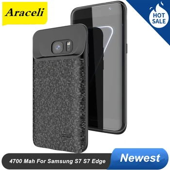 

4700mAh Battery Charger Case For Samsung Galaxy S7 Soft Silicone 5000mAh Battery Case For Samsung Galaxy S7 Edge Powerbank Case