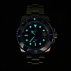 San Martin 41mm Mens Dive Watch Luxury Water Ghost PT5000 SW200 Automatic Mechanical Sapphire Date Cyclops 20Bar BGW-9 Luminous 6