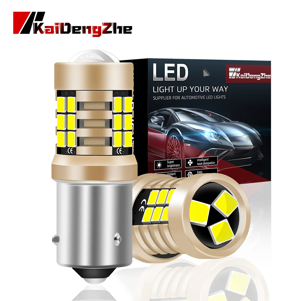 2x3030 21smd CanBus 1156 BAU15S PY21W светодиодный лампы авто 2400Lm Автомобильный светильник 12V 24V