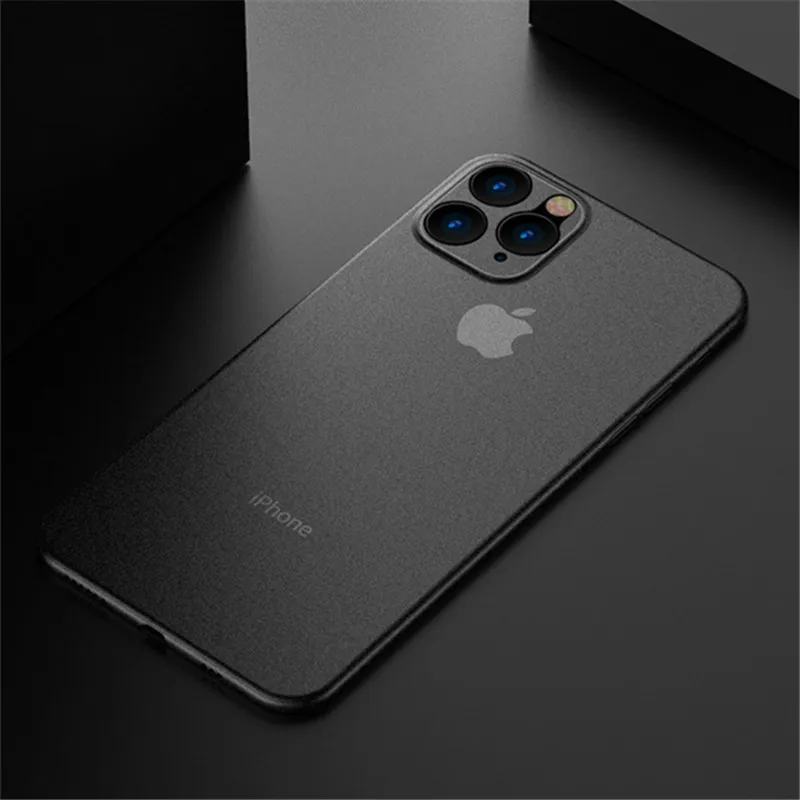 UltraThin PP Case For iPhone 12 Mini 11 Pro Max X XR XS Matte Phone Cover For iPhone SE 2020 7 8 6 6s Plus Clear Hard Soft Cases iphone 12 mini silicone case