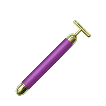

Electric Beauty Bar T-Shape Vibration Massager V Face Facial Slimming Tool Skin Tightening Firming Anti-Ageing Eye Bag Remover