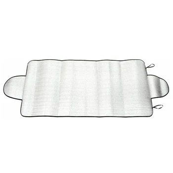 

Car Snow Ice Protector Visor Sun Shade Fornt Rear Windshield Cover Block Shields TD326