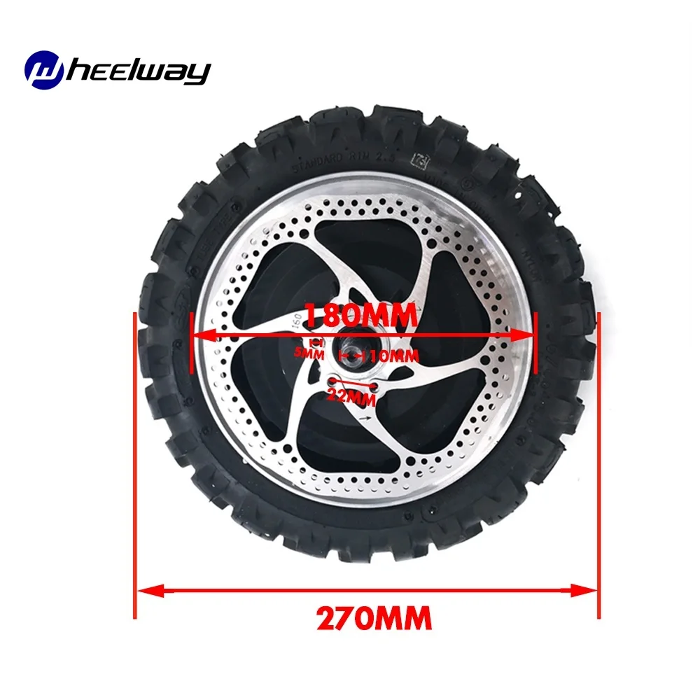 11 дюймов 60 в электрический велосипедный двигатель электрический 270 мм шины электрический скейтборд ступицы колеса переднее колесо мотоцикла 100 км/ч высокий
