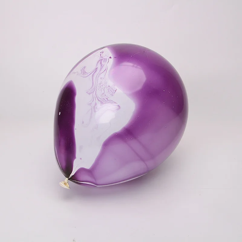 7pcs globos Agate pattern latex Balloon Stand High quality and firm tubes Holder Wedding Baby Shower Birthday decoration Supplie - Цвет: 8pcs 10inch E
