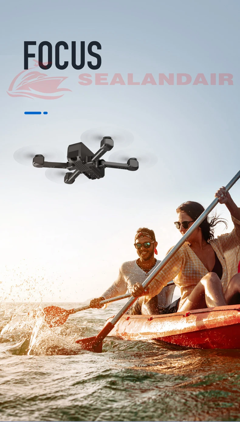 SEALANDAIR Квадрокоптер Дрон с 4K HD широкоугольная Двойная камера wifi видео Live FPV оптический поток RC Квадрокоптер Дрон игрушка VS SG706