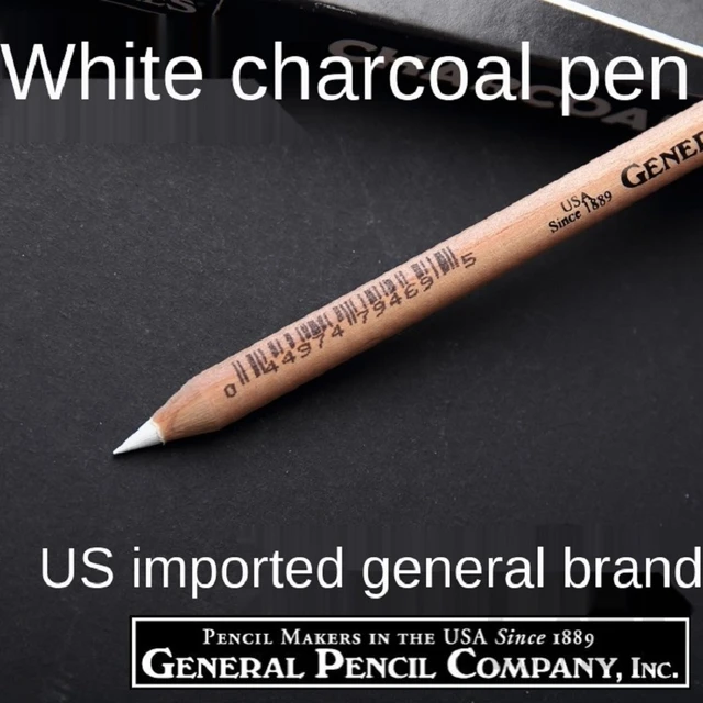 General's Charcoal White Pencils