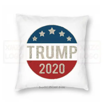 

Donald Trump 2020 Retro Button Vintage Patriotic July 4Th Pillow case Women Men