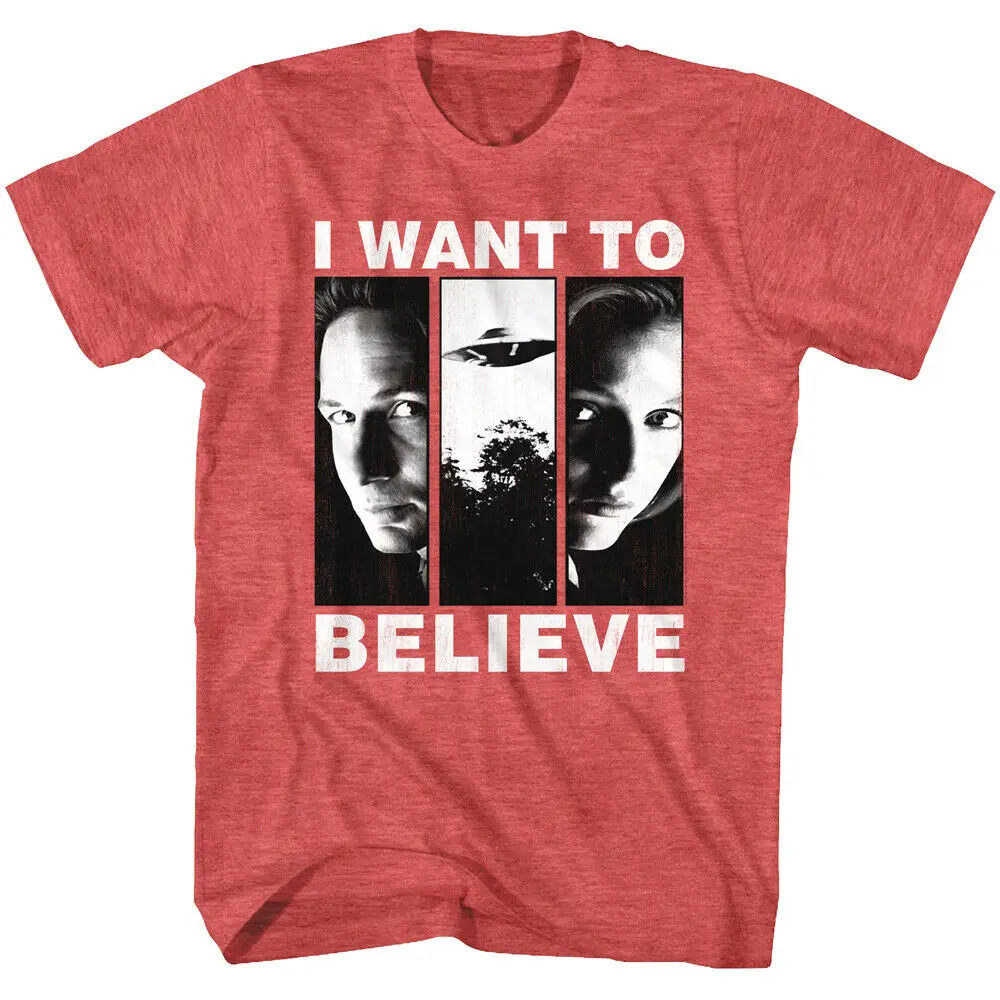 Футболка с надписью X I Want To Believe Мужская футболка Fbi Mulder Scully специальные агенты