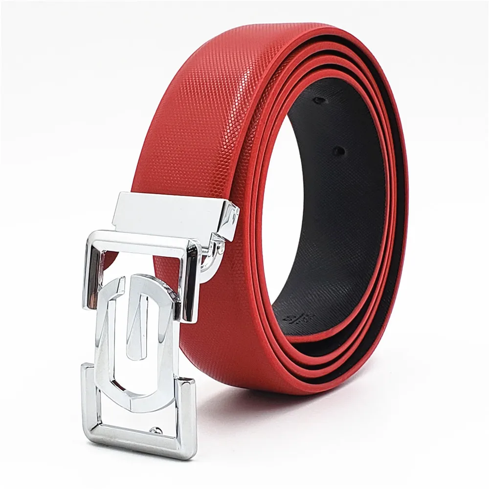 50PCS Trending Men's Belt Men's Casual Genuine Leather Belt Fashion G Buckle Strap Luxury Brand Men and Women Designer Belts