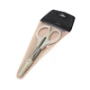 1PC Eyebrow Scissors Razor Trimmer Blades Stainless Steel Eyelash Straight Elbow Trimmer Shaver Scissors Nose Hair Clipper 6