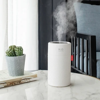 

2000Mah Portable Air Humidifier 750Ml Large Capacity Desktop Ultrasonic Water Mist Diffuser Water Sprayer Mist Maker