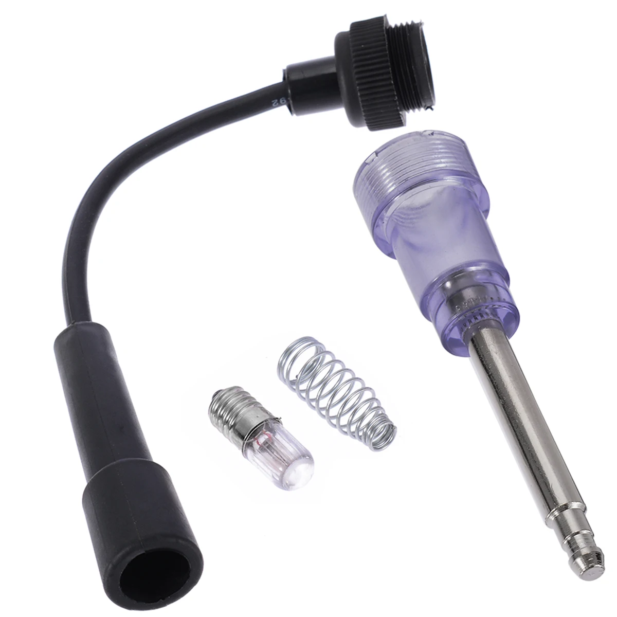 DC 12V Spark Plug Tester Ignition System Coil Engine In Line Diagnostic Test Tool for Car Motorcycles Boats