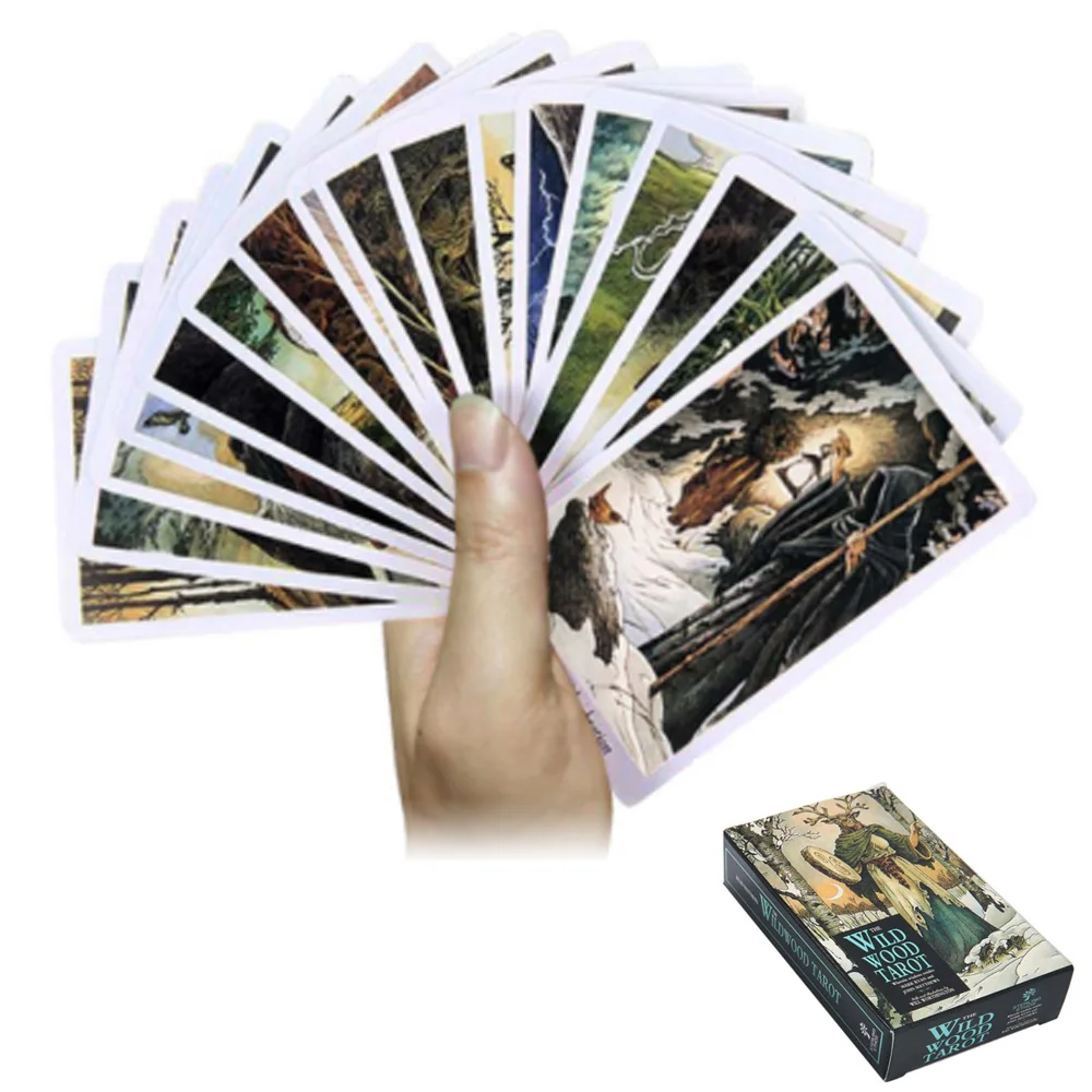 The Wild wood tarot cards английская версия чтение fate divination игральные карты, настольные игры для личного пользования magic the gathering 78