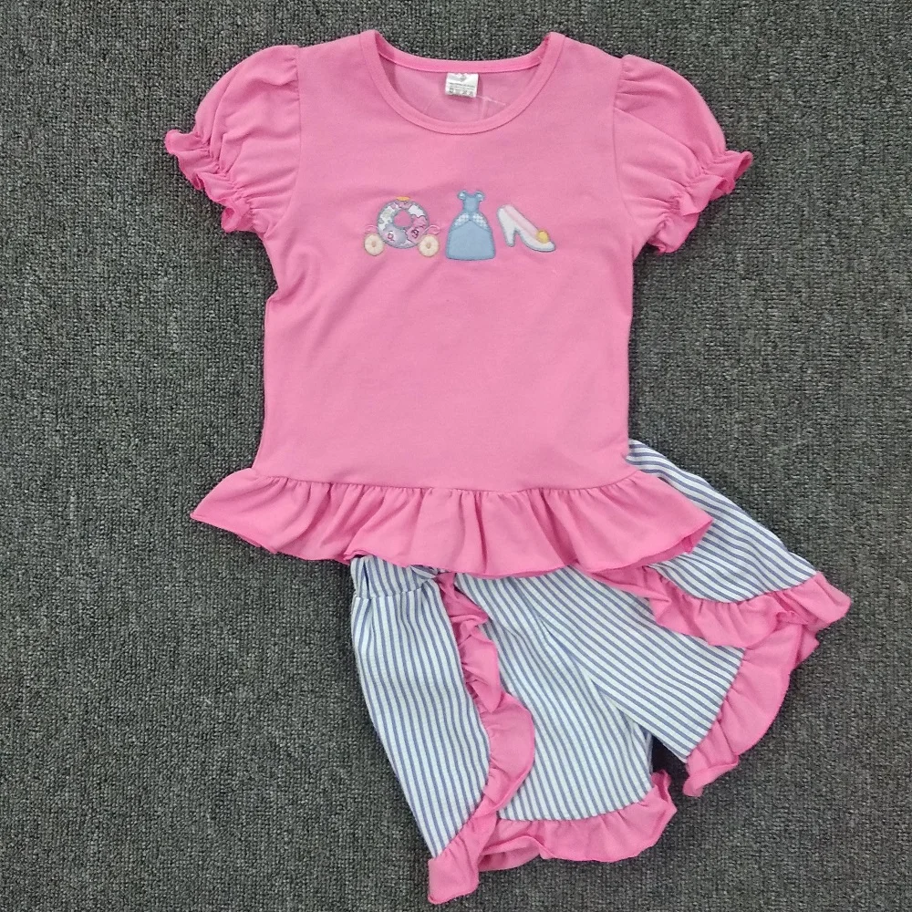 Baby Girl Suit Clothes Newborn Infant Sets Girls Outfit Pink Summer Spring Toddler set Children Outfits | Детская одежда и обувь