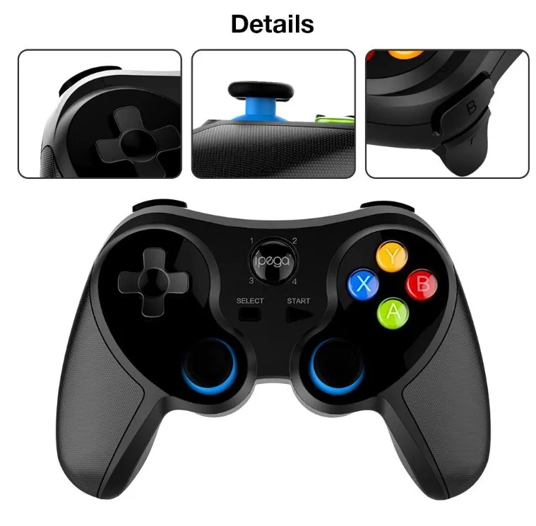  Ipega PG-9157 Bluetooth Gamepad Wireless Joystick Gamepads For Android IPhone PC TV Box Joypad Pubg