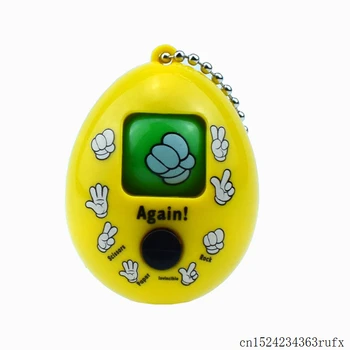 

100 Pcs Family Games Rock Paper Scissors Play Toy Keychain Egg Key Ring Car Bag Pendant Party Favor Birthday Gift for Child