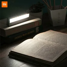 Xiaomi Mijia светодиодный портативный Настольный светильник с usb-зарядкой для чтения в студенческом общежитии, для чтения, мини-магнитный адсорбционный подключаемый ночной Светильник