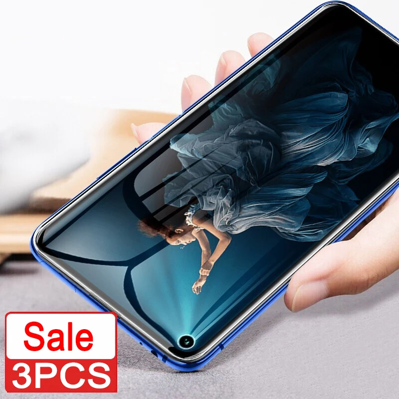 

3pcs/lot Tempered Glass For Huawei Honor 20 Pro Screen Protector 9H Anti-Burst Glass For honor 20 lite 20i 20S Protective Film