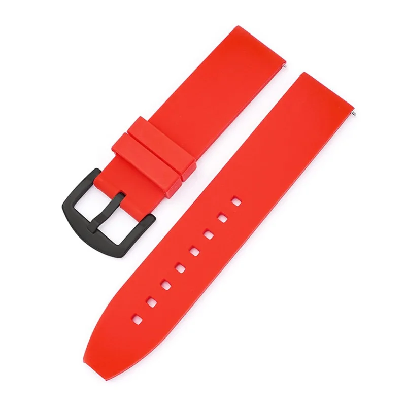 Versatile Quick Release Silicone Watch Strap - Available in Multiple Sizes