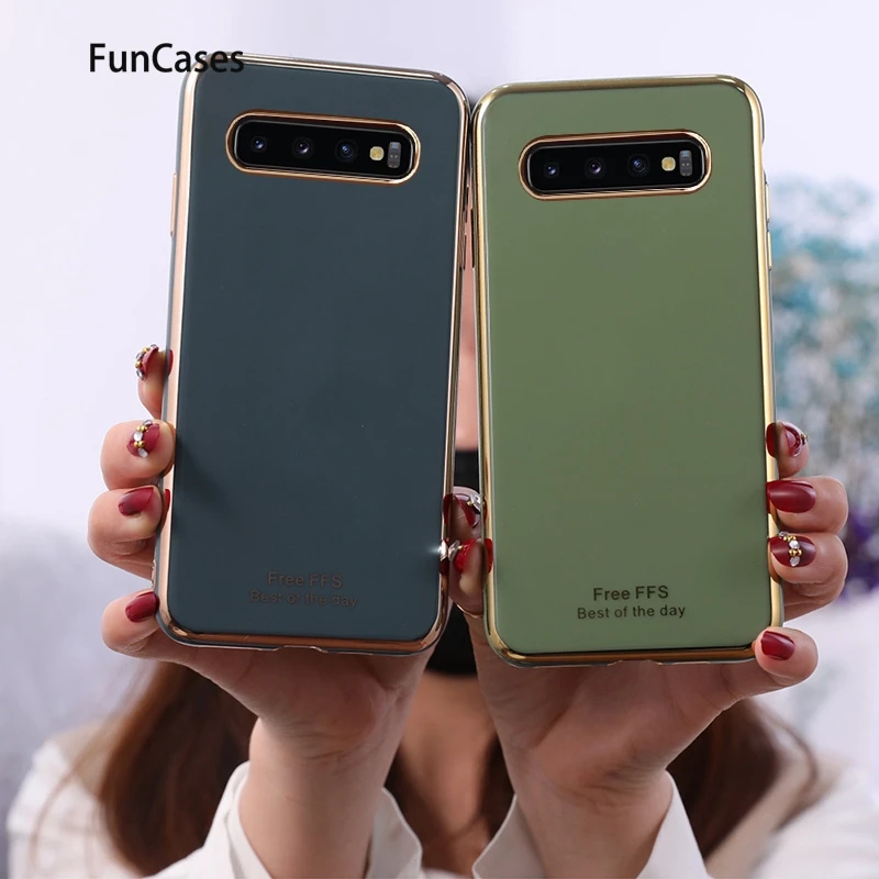 Крутые Чехлы силиконовый чехол для Samsung S20 Galaxy hoesje S10 Plus S10E Ultra S9 Hoesje Мягкий