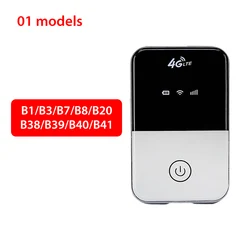 Routeur Wifi de poche 4G Lte pour voiture, Modem Mobile sans fil à large bande, déverrouillage Mifi, avec fente pour carte Sim 