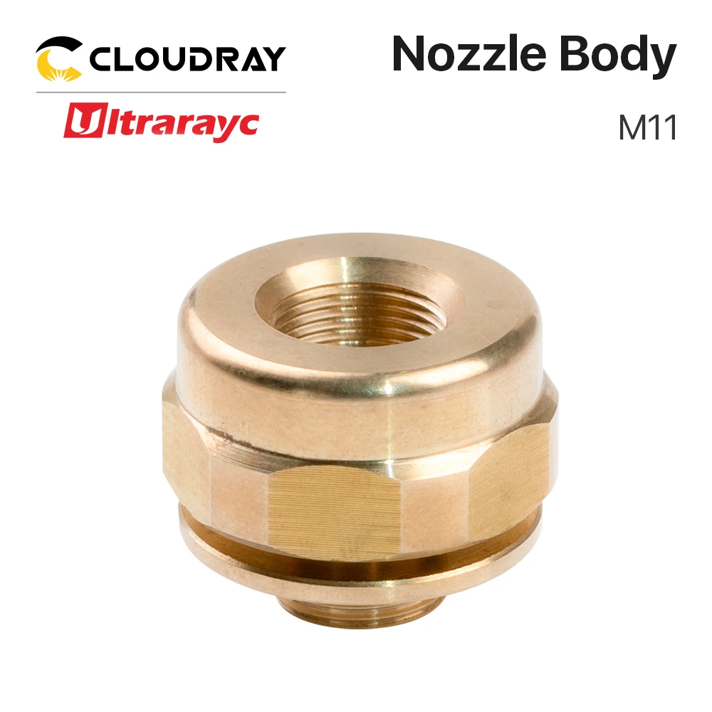 

Ultrarayc Precitec Nozzle Adapter M11 Anti-collision Nozzle Connector for Fiber Laser Cutting Head