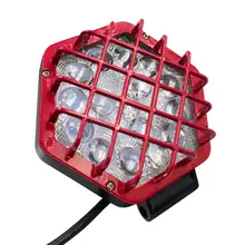 

led lights car accessories Super bright 9V-36V Spot LED work light 4inch 48W hexagon led light for Off road Car 4WD Truc