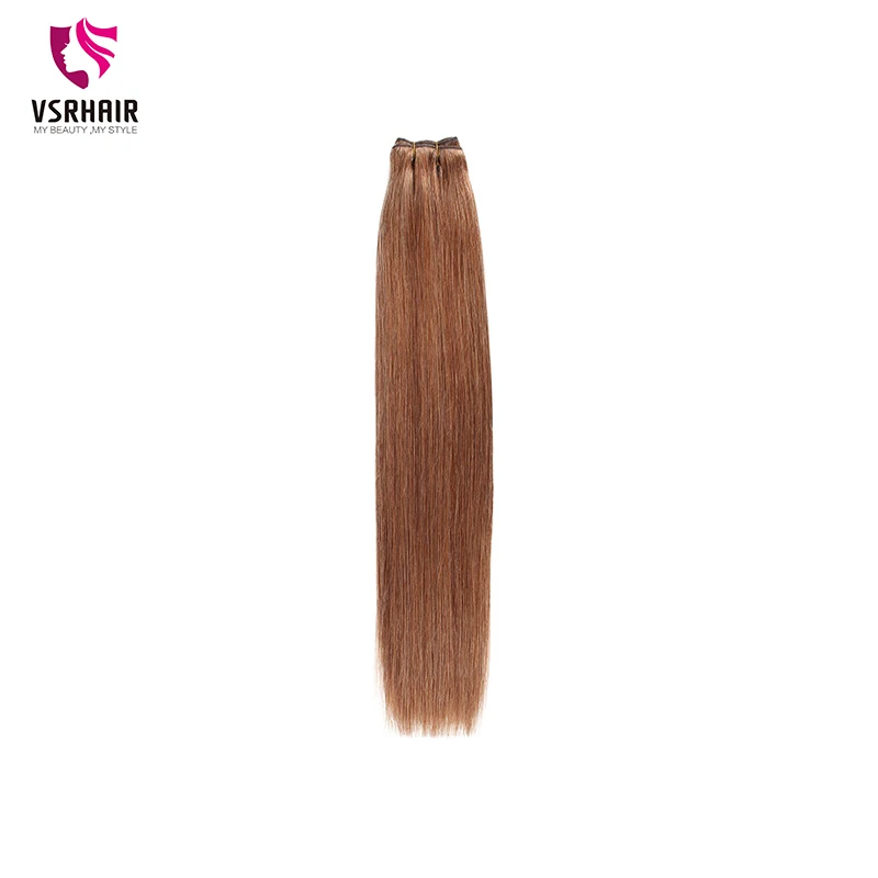  VSR European Quality Hair Extensions Hair Double Drawn Human Hair Weaves Straight 100g Machine Remy